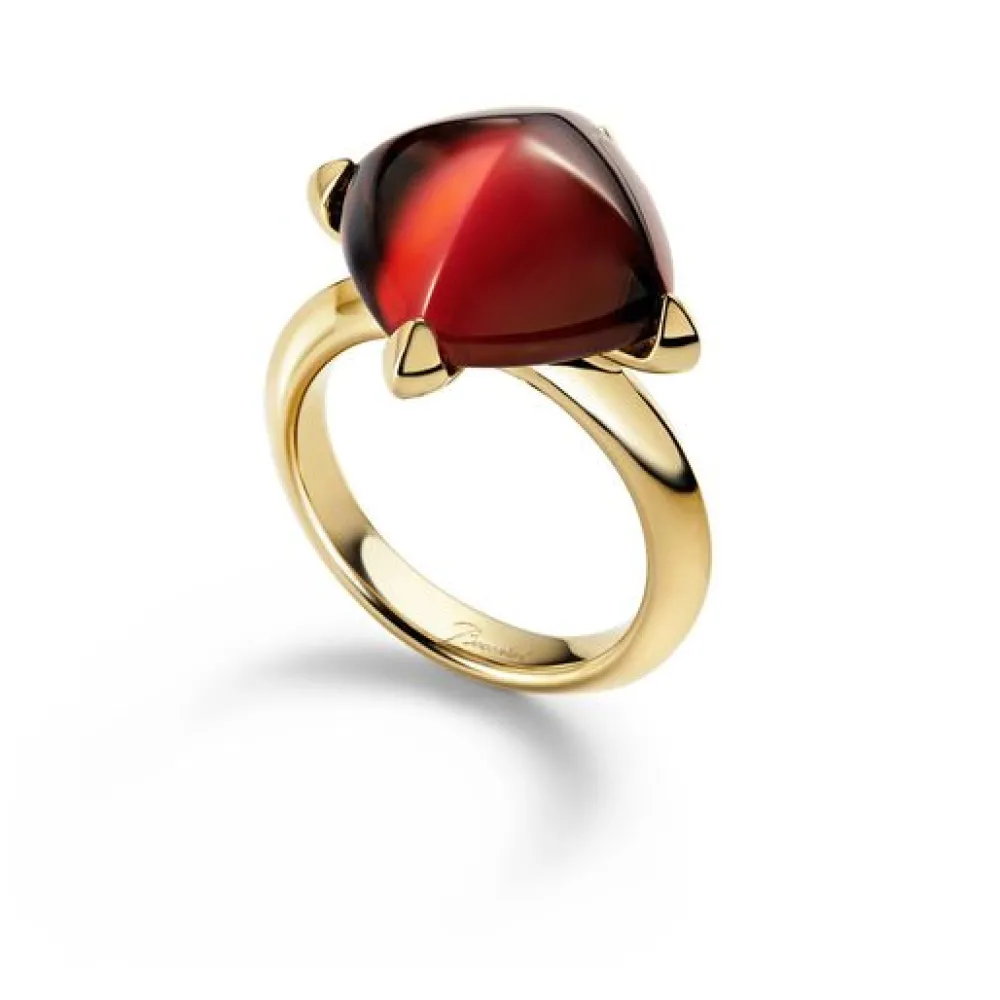Vessière Cristaux Bijoux|Bagues Cristal|Médicis bague rouge baccarat
