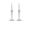 Vessière Cristaux Photophores, Bougeoirs Cristal|Coupes, Coupelles Et Photophores|Mille nuits coffret 2 bougœirs baccarat