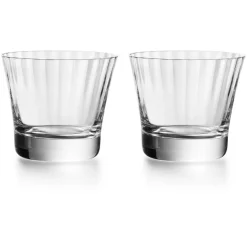 Vessière Cristaux Verre À Whisky|Verre À Eau|Mille nuits coffret gobelets x2 baccarat