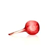 Vessière Cristaux Décoration|Fleurs Cristal|Mini Globe d’arrosage rouge en cristal de Lorraine