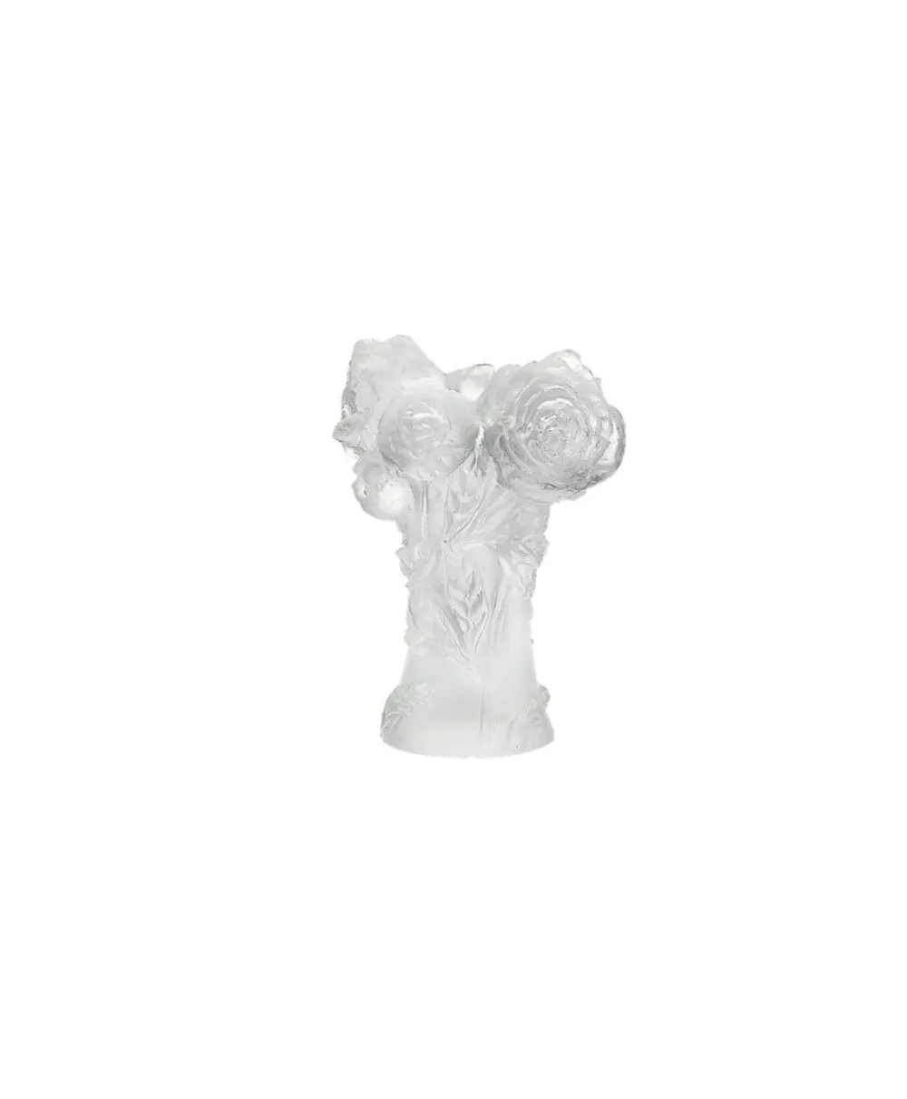 Vessière Cristaux Vases|Vases Cristal Couleur|Mini vase blanc pivoine daum