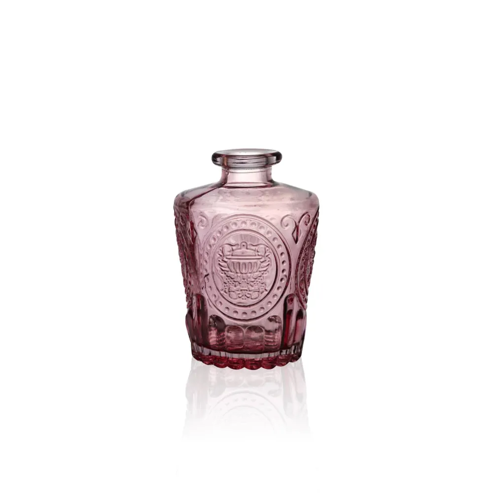 Vessière Cristaux Vases Cristal Couleur|Vases|Mini vase en verre rose N°6