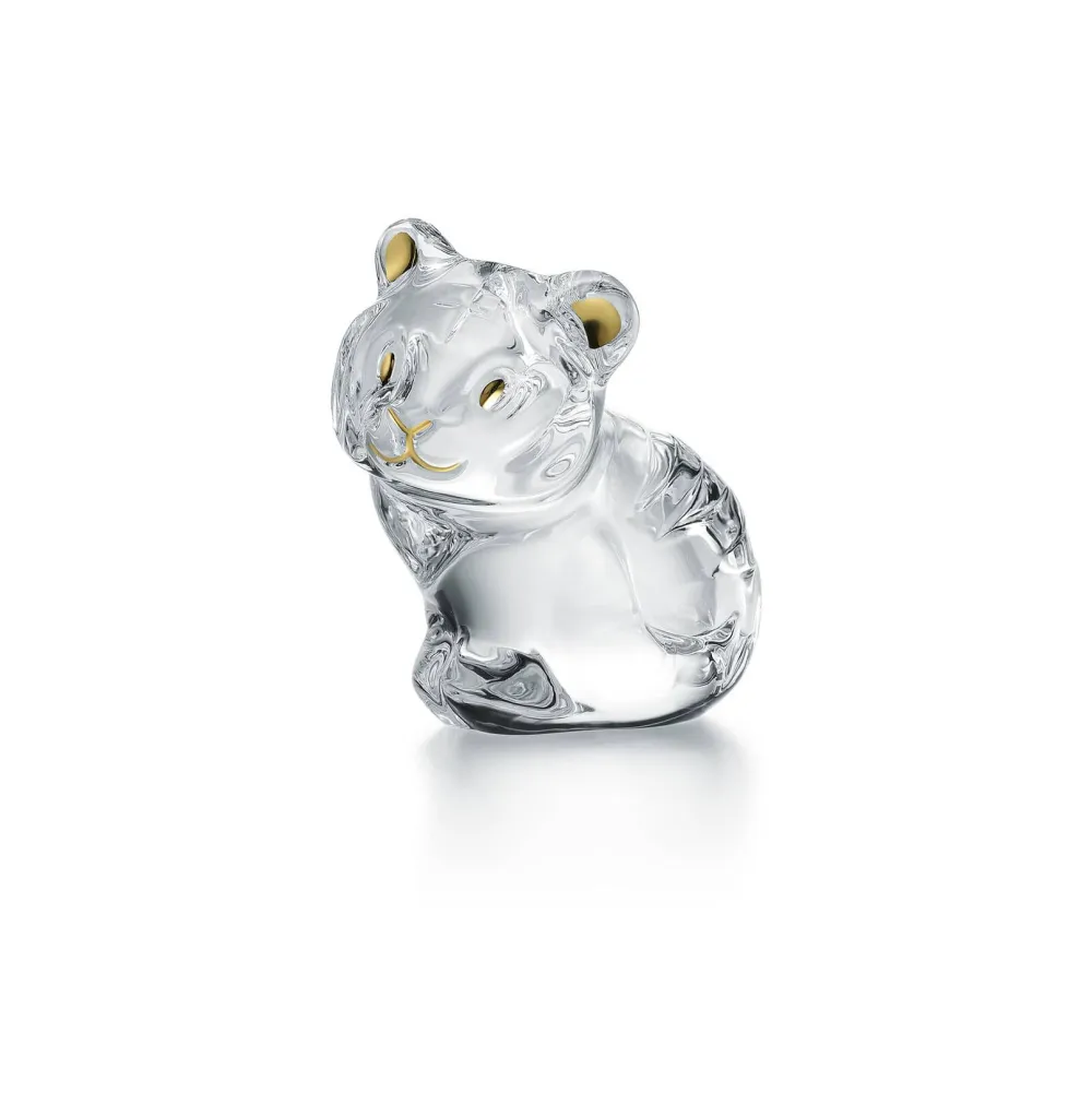 Vessière Cristaux Bestiaire|Animaux Cristal|Minimals tigre cristal baccarat