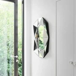 Vessière Cristaux Miroir|Miroir cristal diamant argent Reflections Copenhagen