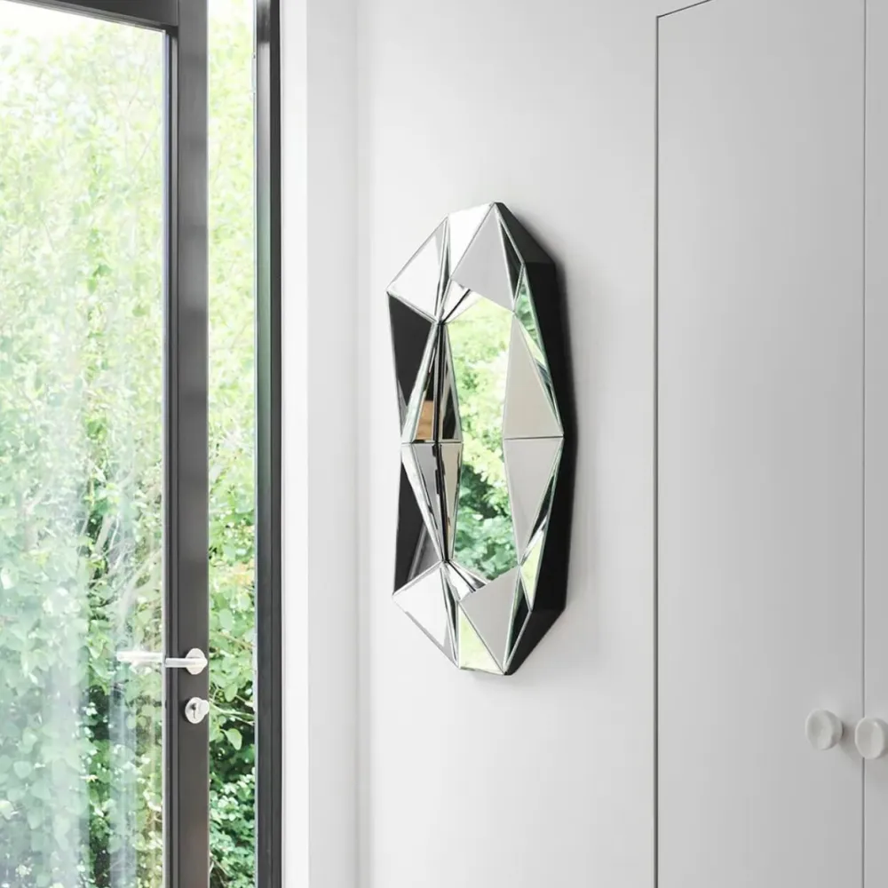 Vessière Cristaux Miroir|Miroir cristal diamant argent Reflections Copenhagen