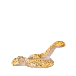 Vessière Cristaux Sculptures Et Figurines|Bestiaire|Motif Serpent Tête Levée Lalique