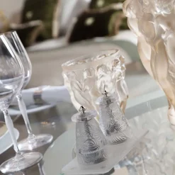 Vessière Cristaux Art De La Table|Accessoires Table Cristal|Moulins à poivre et sel FEUILLES Lalique