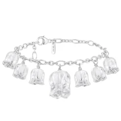 Vessière Cristaux Bracelets Cristal|Bracelets|Muguet bracelet 7 cristaux lalique