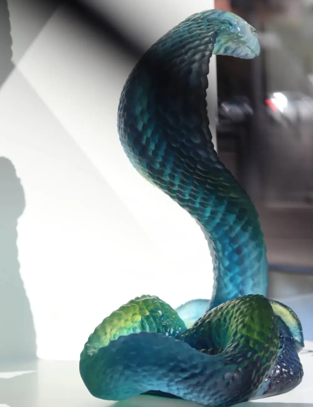 Vessière Cristaux Editions D’Art|Bestiaire|Naja cobra Daum
