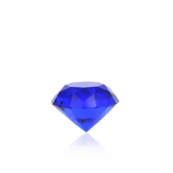 Vessière Cristaux Sulfures, Presse-Papiers|Décoration|Nouveau Petit Diamant cristal optique