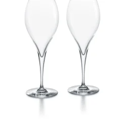 Vessière Cristaux Art De La Table|Coffrets Verres Cristal|Oenologie flûte champagne x2 baccarat