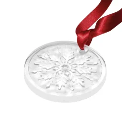Vessière Cristaux Sculptures Et Figurines|Ornements Cristal|Ornement de Noël 2025 Givre incolore Lalique