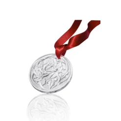 Vessière Cristaux Sculptures Et Figurines|Ornements Cristal|Ornement noël 2017 entrelacs lalique