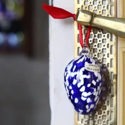 Vessière Cristaux Sulfures, Presse-Papiers|Décoration|Ornement œuf de Pâques cristal de Lorraine