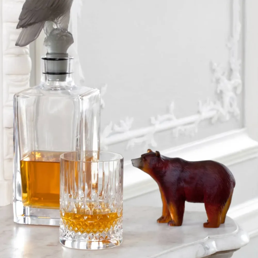Vessière Cristaux Bestiaire|Animaux Cristal|Ours ambre daum