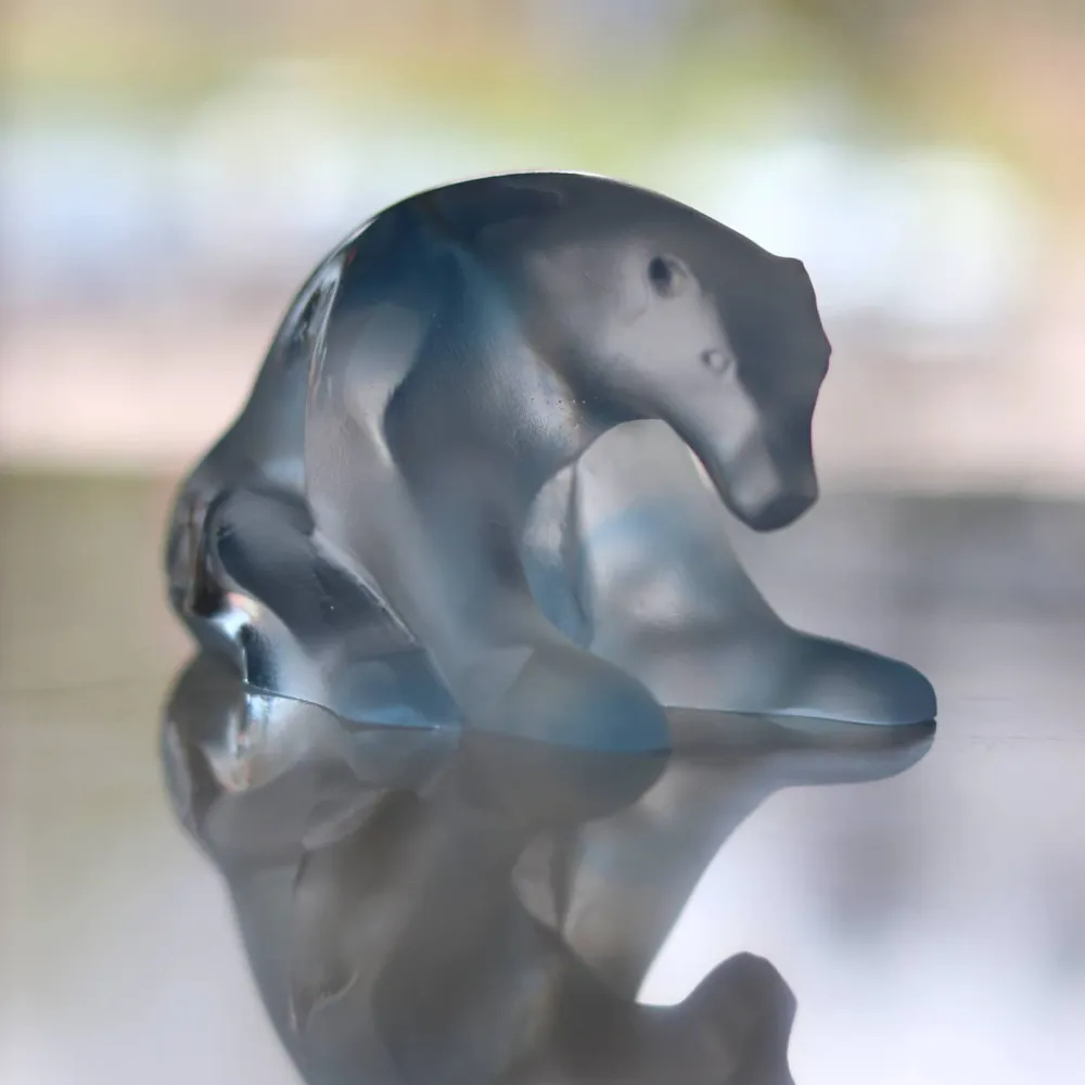 Vessière Cristaux Bestiaire|Animaux Cristal|Ours polaire daum