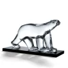 Vessière Cristaux Décoration|Bestiaire|Ours pompon cristal clair baccarat