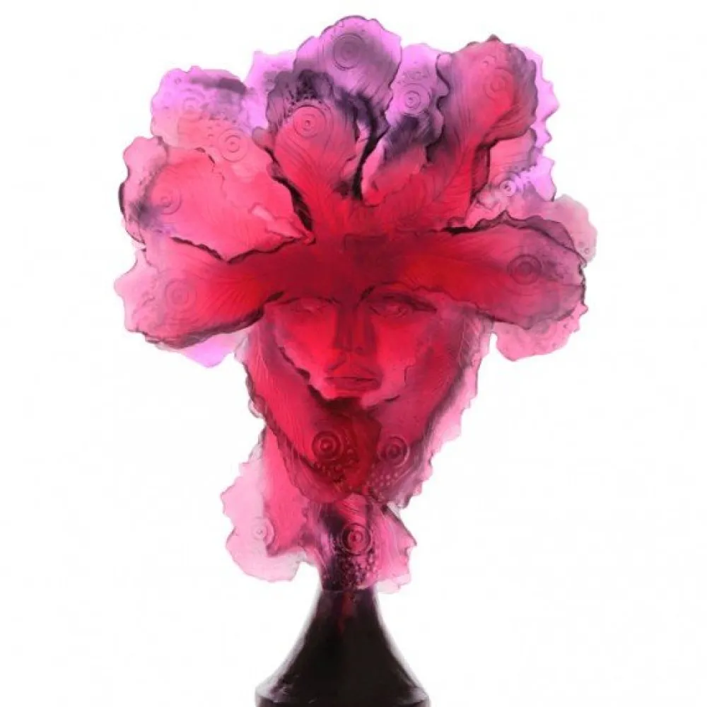 Vessière Cristaux Editions D’Art|Éditions D’Art Cristal|Panoptes rouge violet daum
