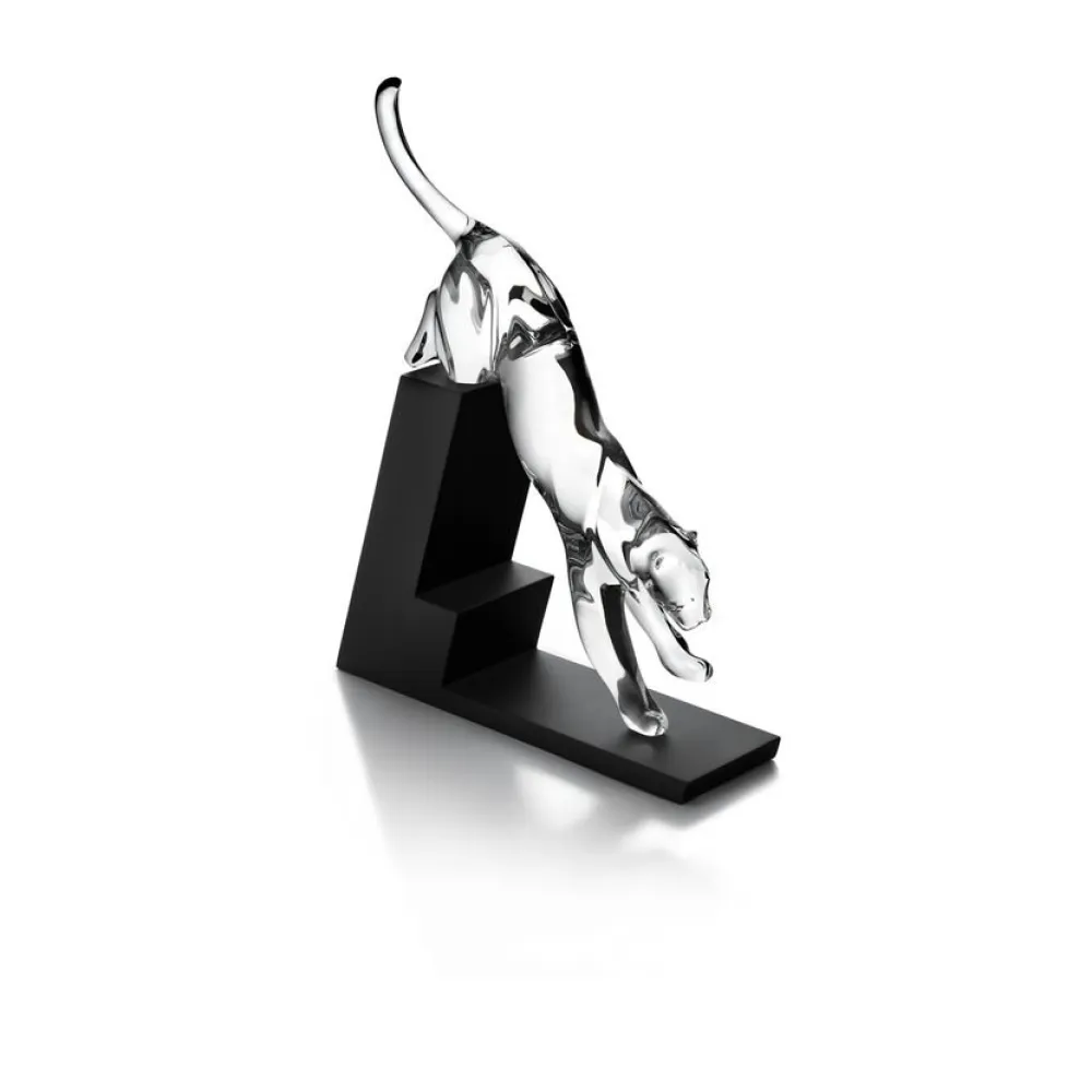 Vessière Cristaux Animaux Cristal|Bestiaire|Panthère le saut baccarat