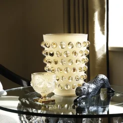Vessière Cristaux Sculptures Et Figurines|Bestiaire|Panthère zeila noir gm lalique