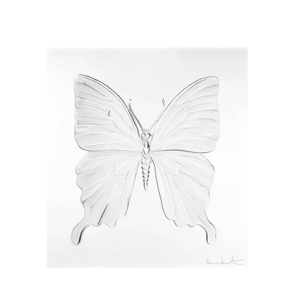 Vessière Cristaux Sculptures Et Figurines|Sculptures Cristal|Papillon eternal Beauty Damien Hirst & Lalique 2015