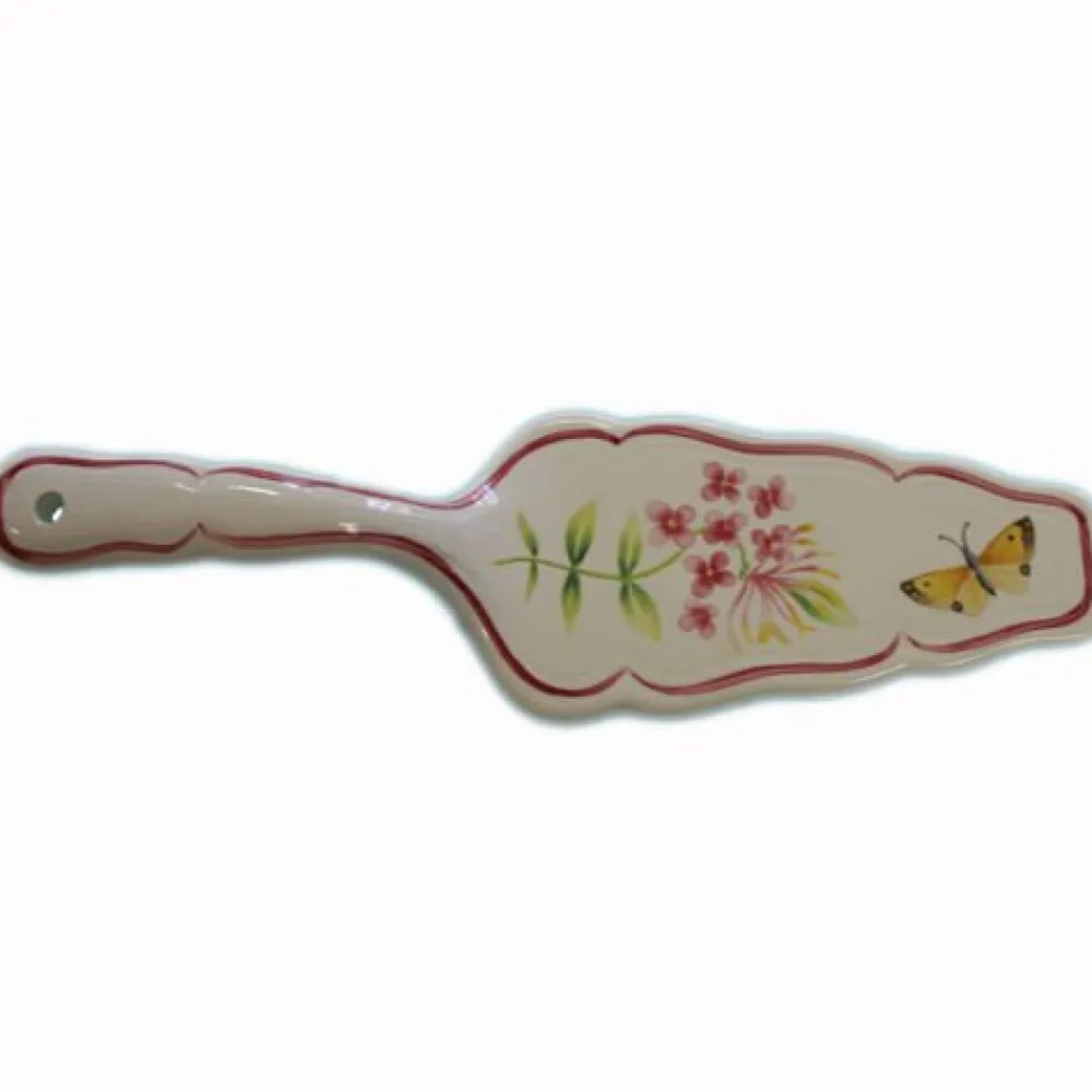 Vessière Cristaux Lunéville|Pelle à tarte vent de fleur