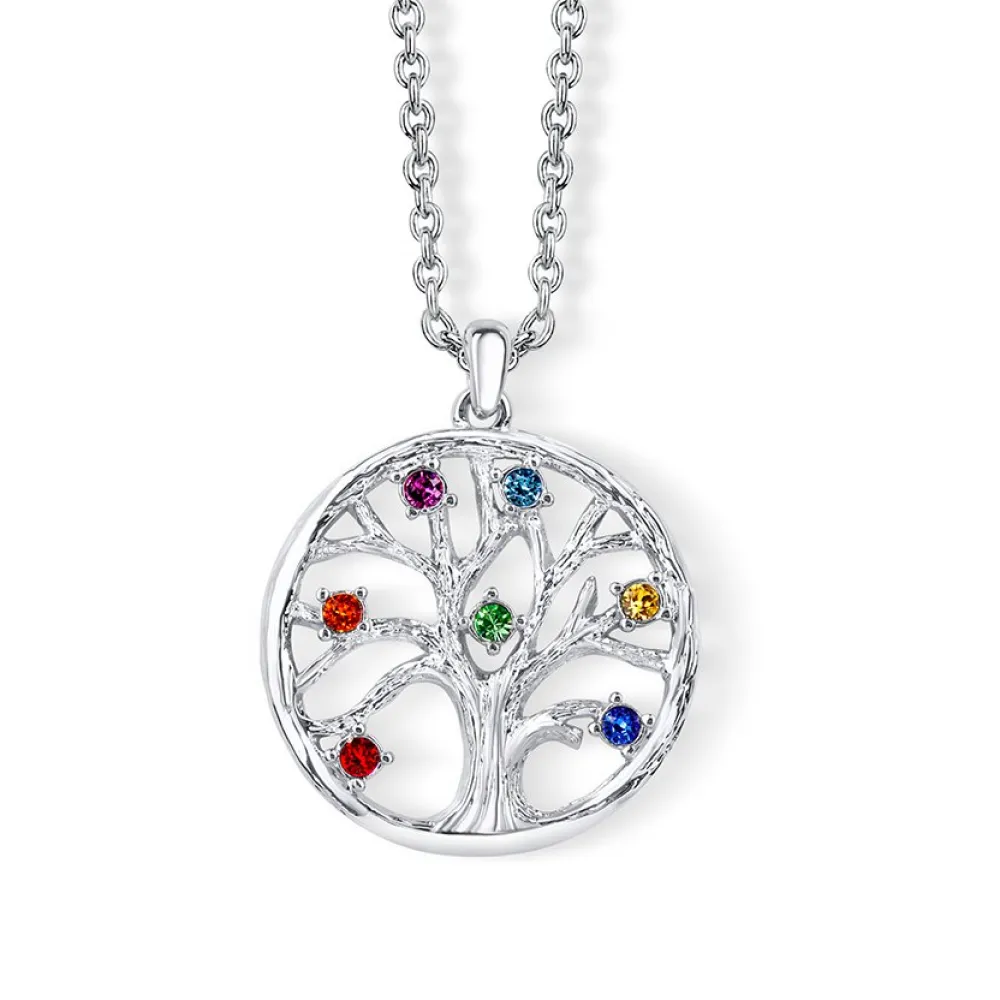 Vessière Cristaux Pendentifs Cristal|Pendentifs|Pendentif arbre de vie cristaux swarovski®