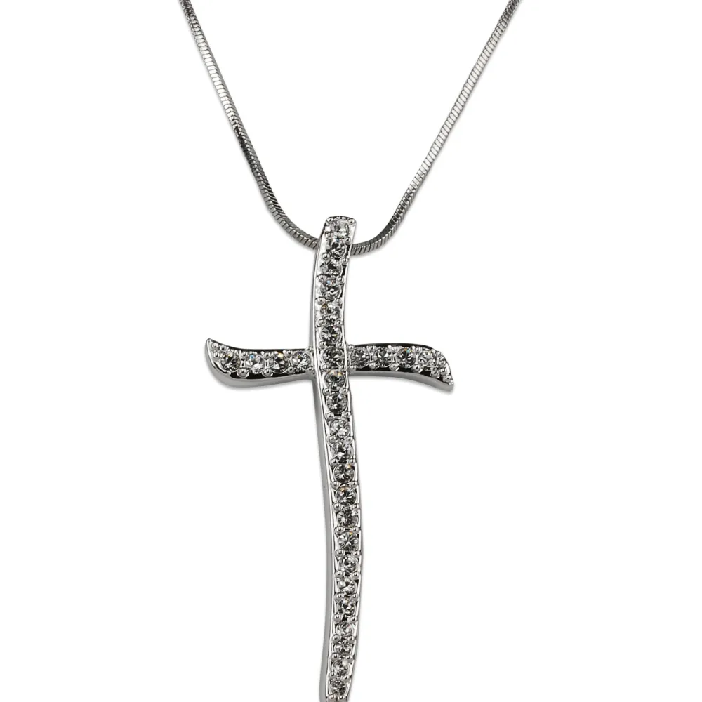 Vessière Cristaux Colliers Cristal|Colliers|Pendentif croix gm cristal