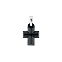 Vessière Cristaux Pendentifs Cristal|Pendentifs|Pendentif croix lalique