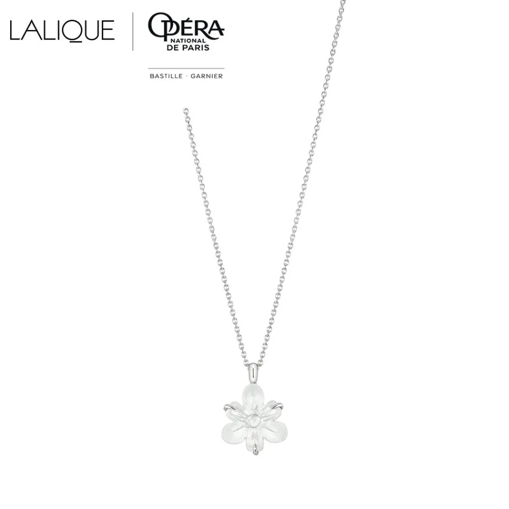 Vessière Cristaux Pendentifs Cristal|Pendentifs|Pendentif fleur de neige lalique