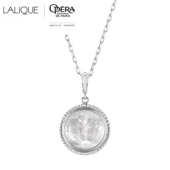Vessière Cristaux Bijoux|Pendentifs Cristal|Pendentif le baiser lalique
