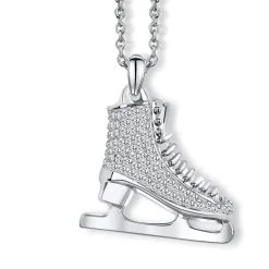 Vessière Cristaux Pendentifs Cristal|Pendentifs|Pendentif patins cristaux swarovski®