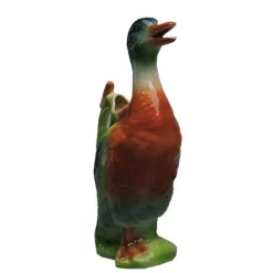 Vessière Cristaux Lunéville|Pichet canard faience barbotine