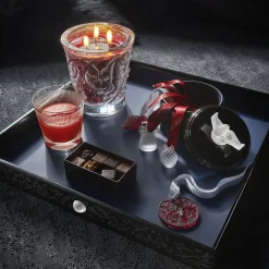 Vessière Cristaux Coupes, Coupelles Et Photophores|Bougies Lalique|Épines, bougie parfumée cristal lalique