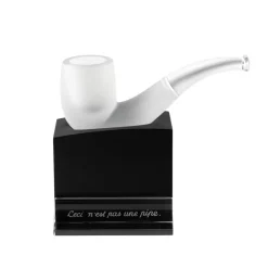 Vessière Cristaux Sculptures Cristal|Sculptures Et Figurines|Pipe La trahison des images, René Magritte et Lalique