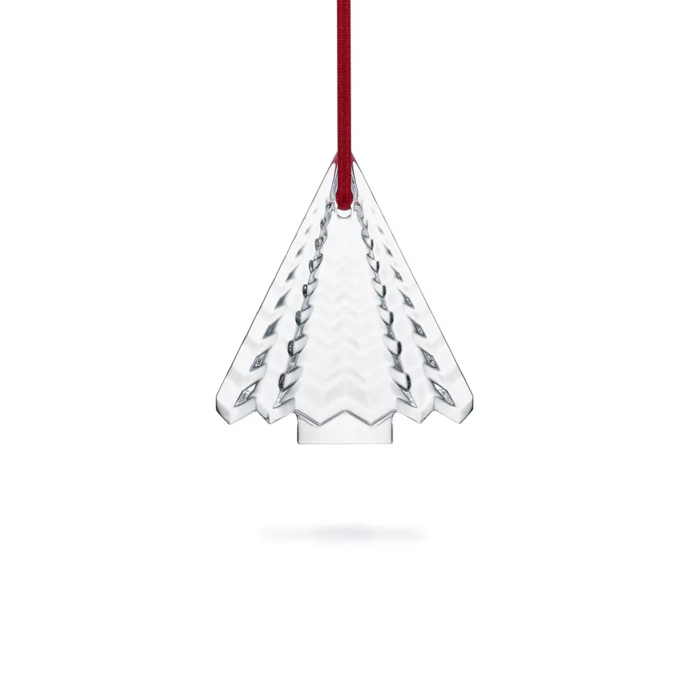 Vessière Cristaux Ornements Cristal|Décoration Noël Baccarat|Plaquette sapin Eye 2022 Baccarat