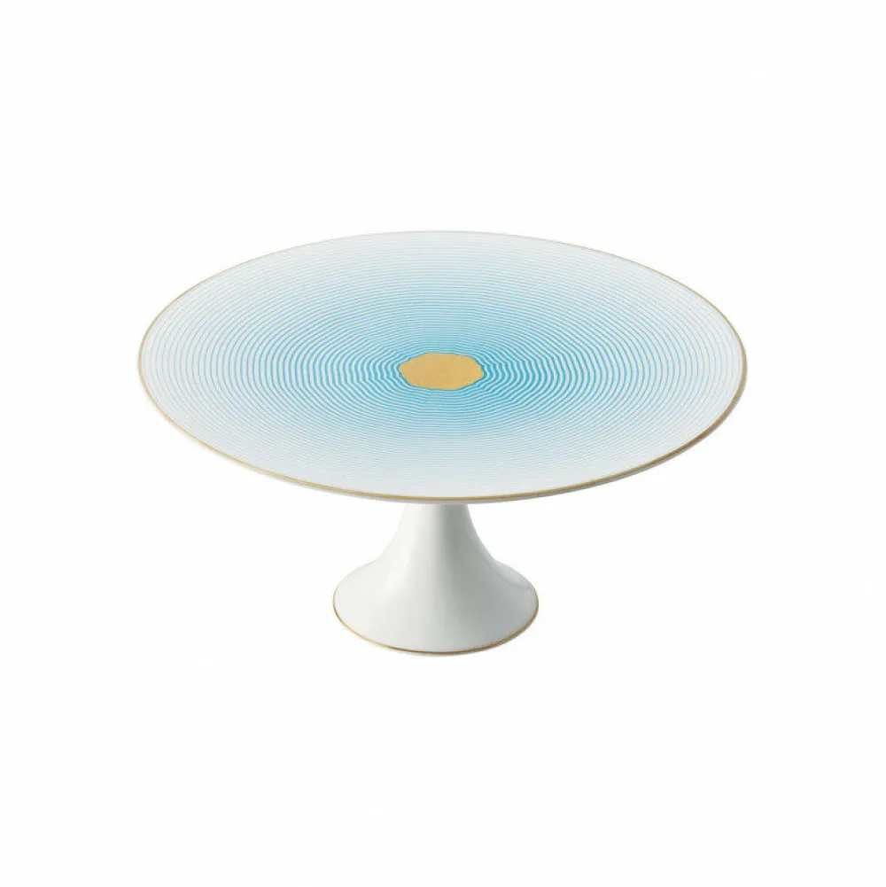 Vessière Cristaux Art De La Table|Assiette Céramique|Plat à mignardises 22 cm Aura Raynaud
