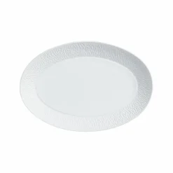 Vessière Cristaux Art De La Table|Assiette Céramique|Plat ovale porcelaine 30 cm Minéral Raynaud