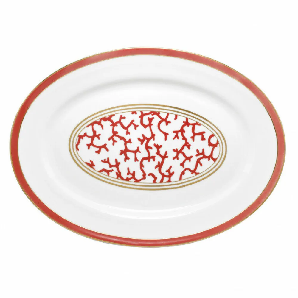 Vessière Cristaux Art De La Table|Assiette Céramique|Plat porcelaine ovale 41 cm cristobal Raynaud