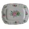 Vessière Cristaux Lunéville|Plat rectangle reverbere