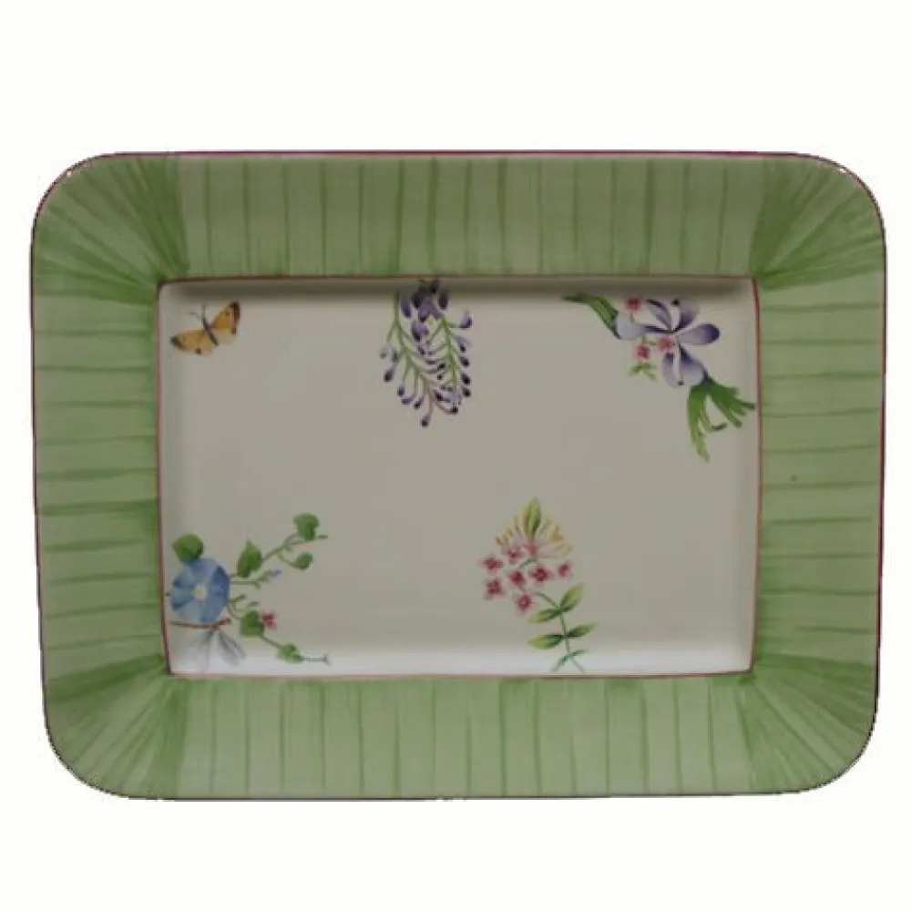 Vessière Cristaux Lunéville|Plat rectangulaire gm lunéville