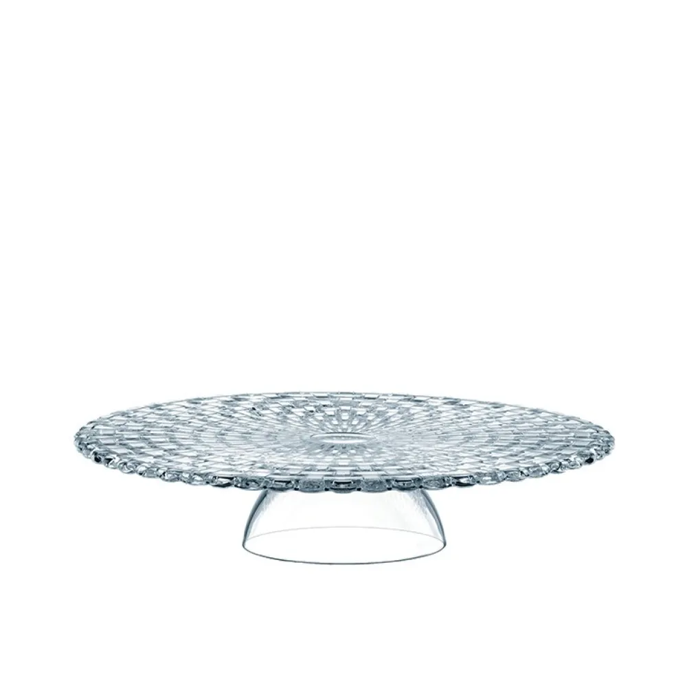 Vessière Cristaux Art De La Table|Accessoires Table Cristal|Plat tarte cristal bossa nova
