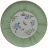 Vessière Cristaux Lunéville|Plat vent de fleurs lunéville