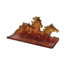 Vessière Cristaux Bestiaire|Animaux Cristal|Plumier Cavalcade Daum