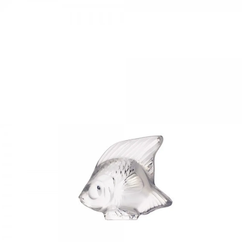 Vessière Cristaux Sculptures Et Figurines|Bestiaire|Poisson incolore lalique