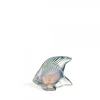 Vessière Cristaux Sculptures Et Figurines|Bestiaire|Poisson opale lustré lalique