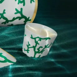 Vessière Cristaux Photophore & Bougie|Pot à bougie porcelaine 8 cm cristobal Raynaud