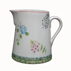Vessière Cristaux Lunéville|Pot conique vent de fleurs