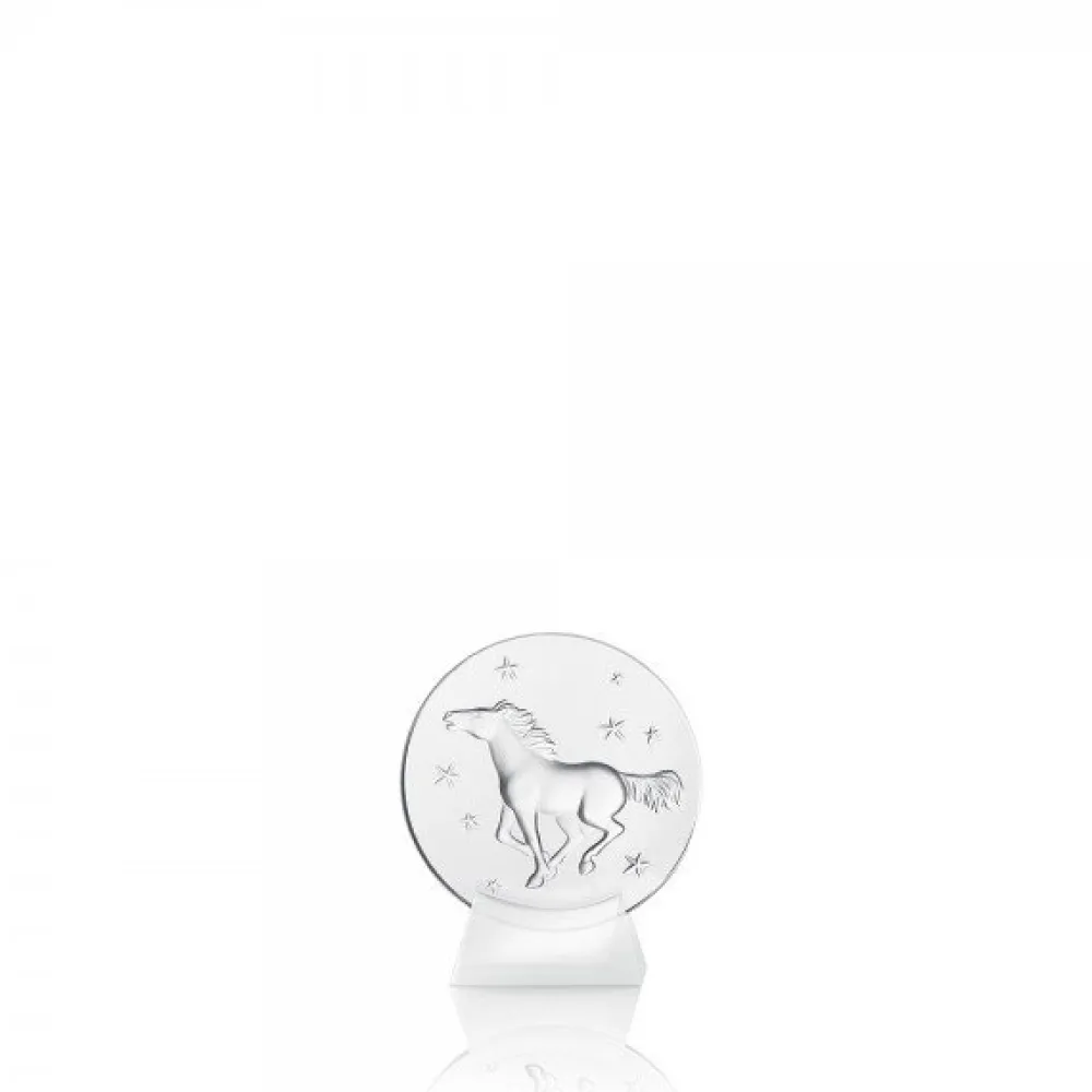Vessière Cristaux Bestiaire|Sculptures Et Figurines|Presse-papier cheval lalique