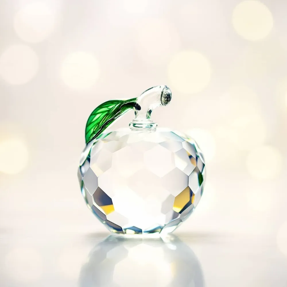 Vessière Cristaux Sulfures, Presse-Papiers|Décoration|Presse-papier pomme cristal